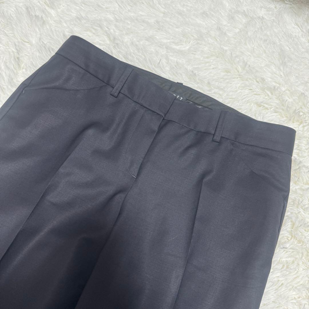 極上美品 大きめ セオリー パンツスーツ SUPER TAILOR ネイビー