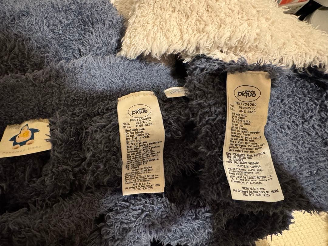 【未使用】カビゴンパーカー&ハーフパンツ セット【レディース】