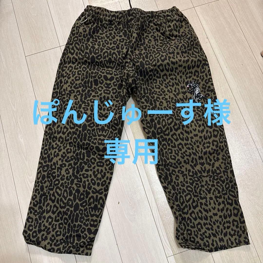 PUNK DRUNKERS ヒョウ柄 XLパンツ
