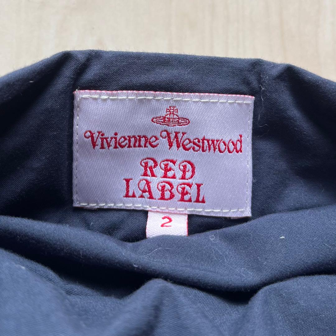 ヴィヴィアンウエストウッドレッドレーベル リバーシブル ダウンコート チェック