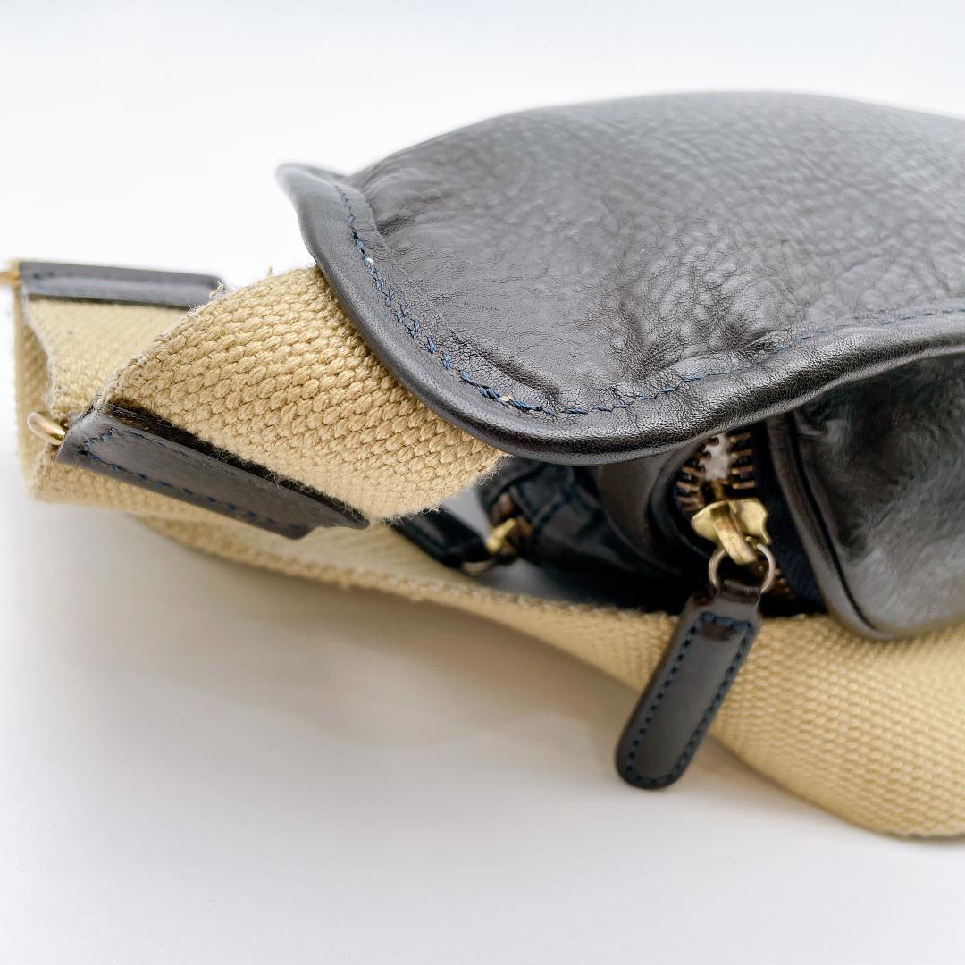 Felisi レザー ウエストボディバッグ 799 ブラウン メンズ イタリア製