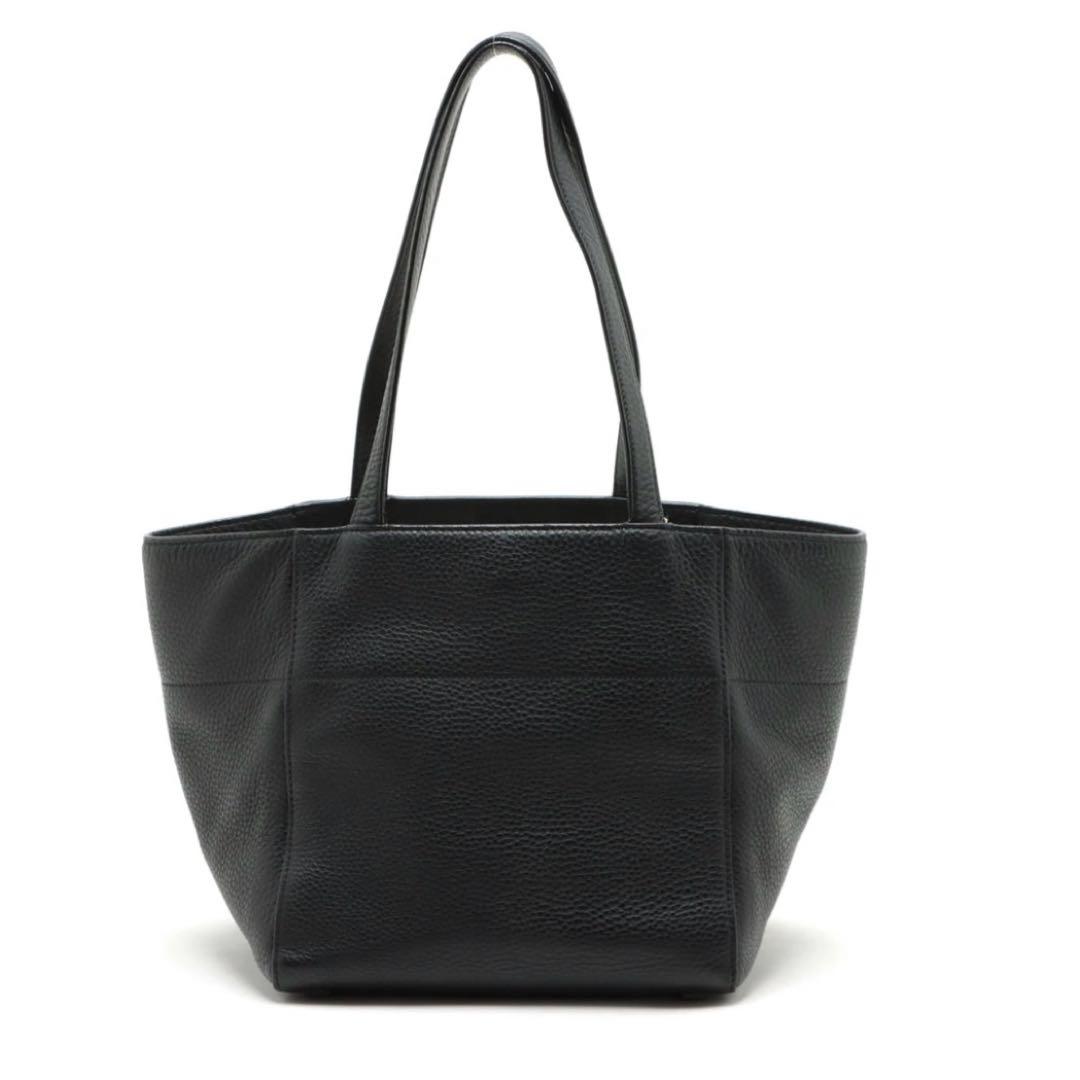 prada レザートートバッグ プラダ 美品 ブラック 黒　鞄 BR5092