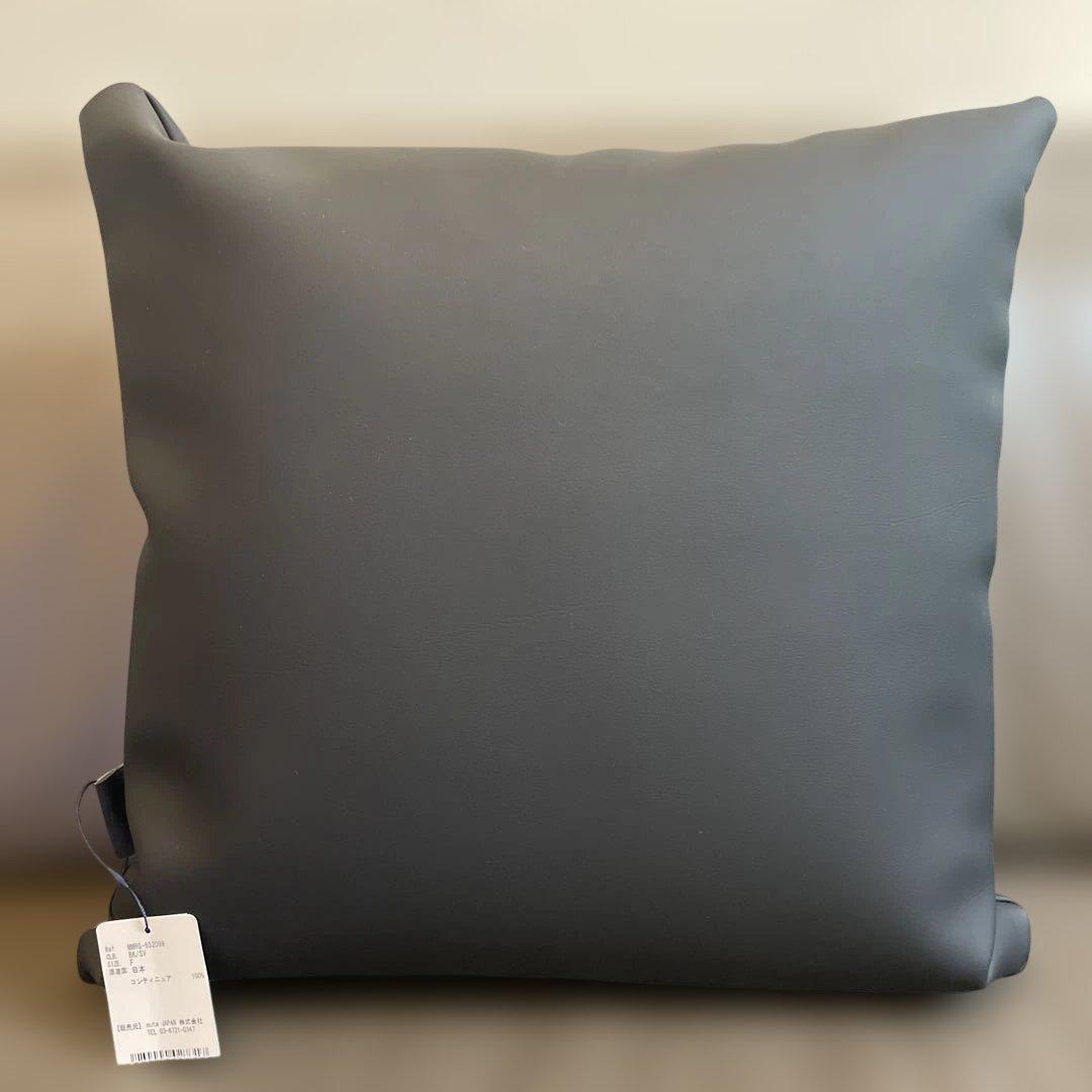 muta エシカルレザー クッション(WAVE) 45cm×45cm