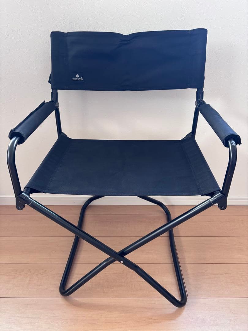 レアアイテム登場！スノーピーク　ガーデンFDチェア　ブラック　廃盤品①
