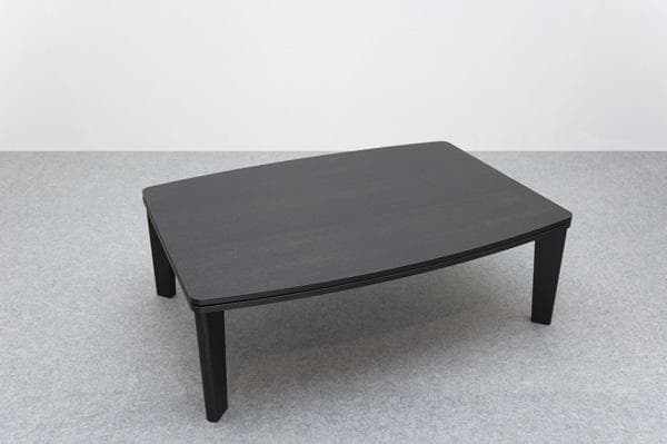 《新品・送料無料》カジュアルコタツ　R天板　105×75　長方形　BR/NA