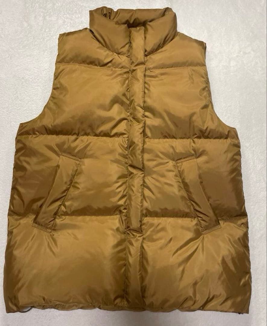 美品　スピック&スパン　ダウンベスト　spick and span ブラウン