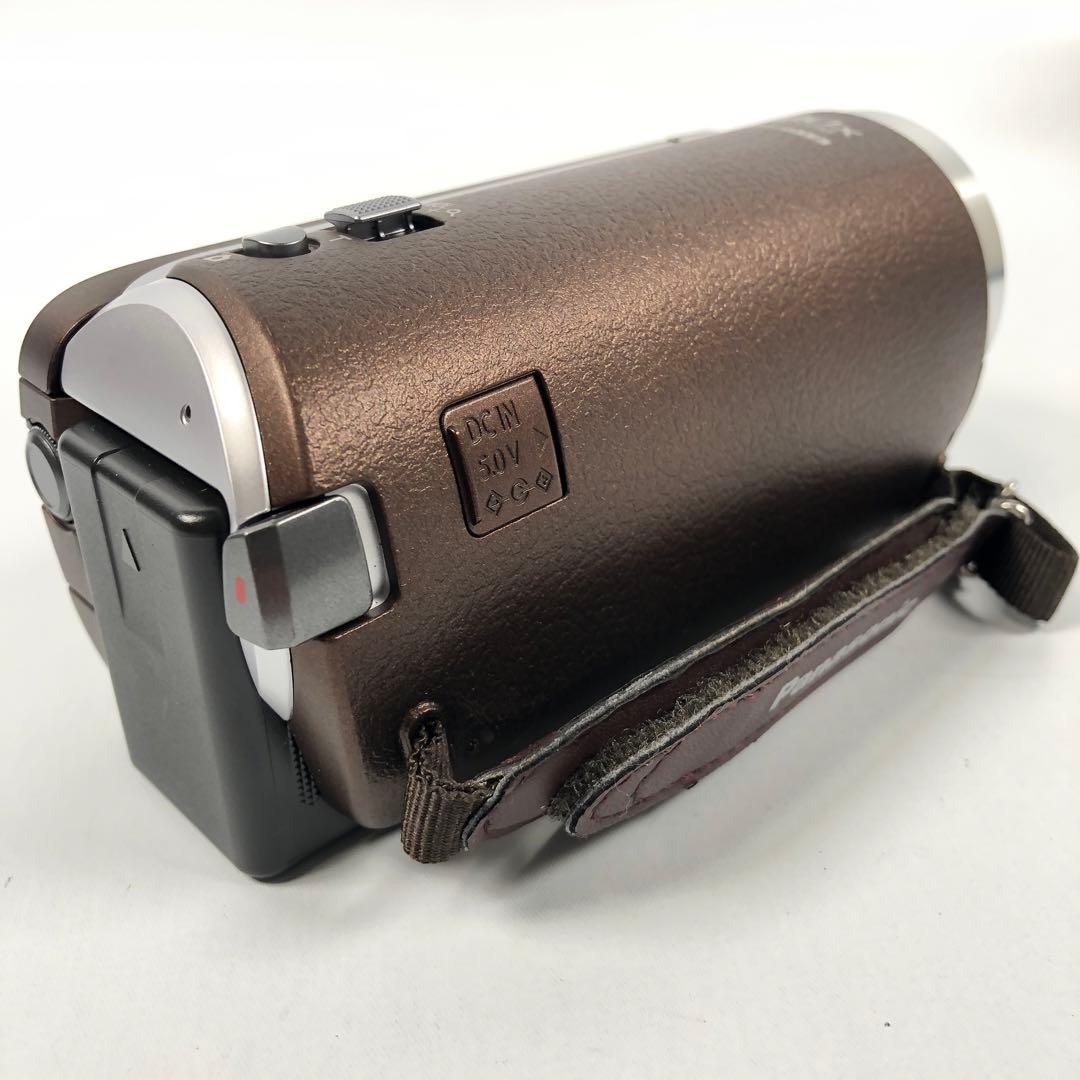 美品 パナソニック HDビデオカメラ HC-W590M-T ブラウン
