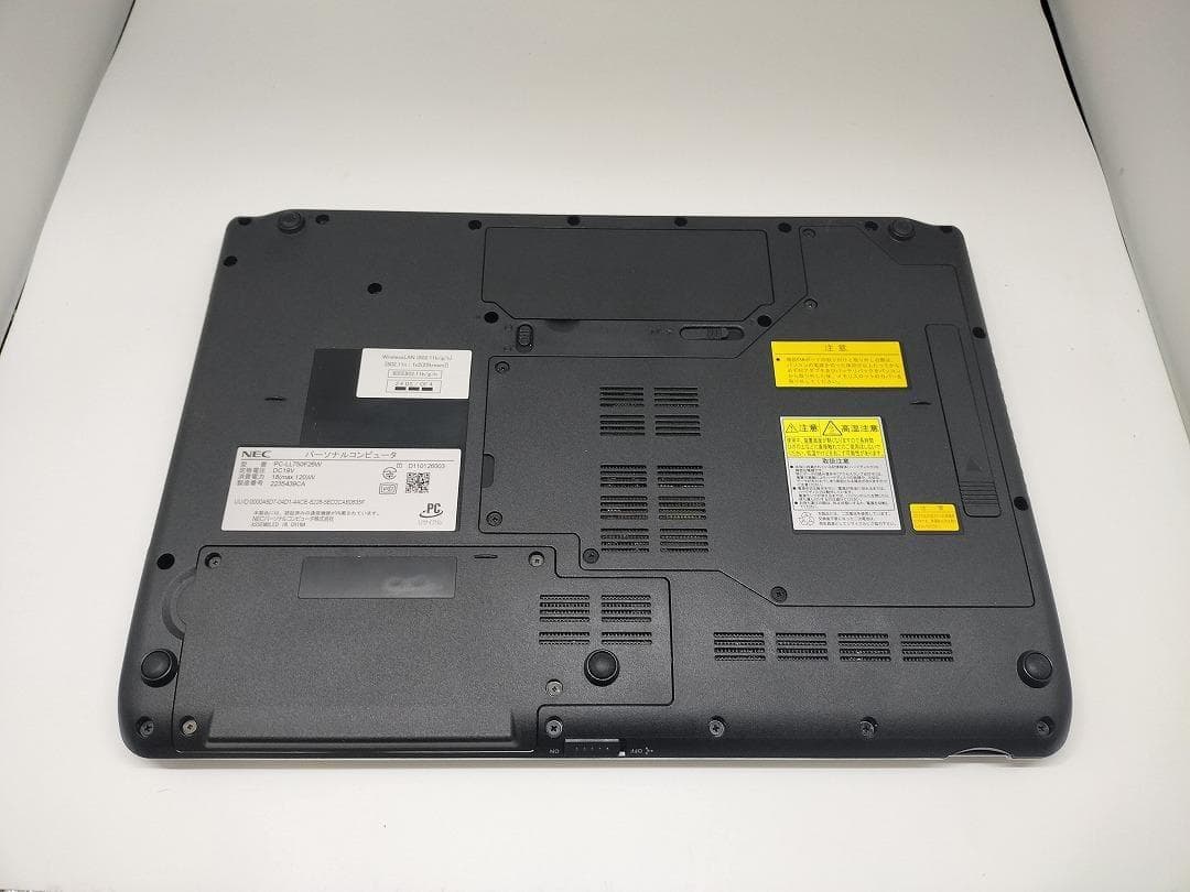 【NEC】爆速 Corei7/新品SSD256GB 15.6 ノートパソコンE7