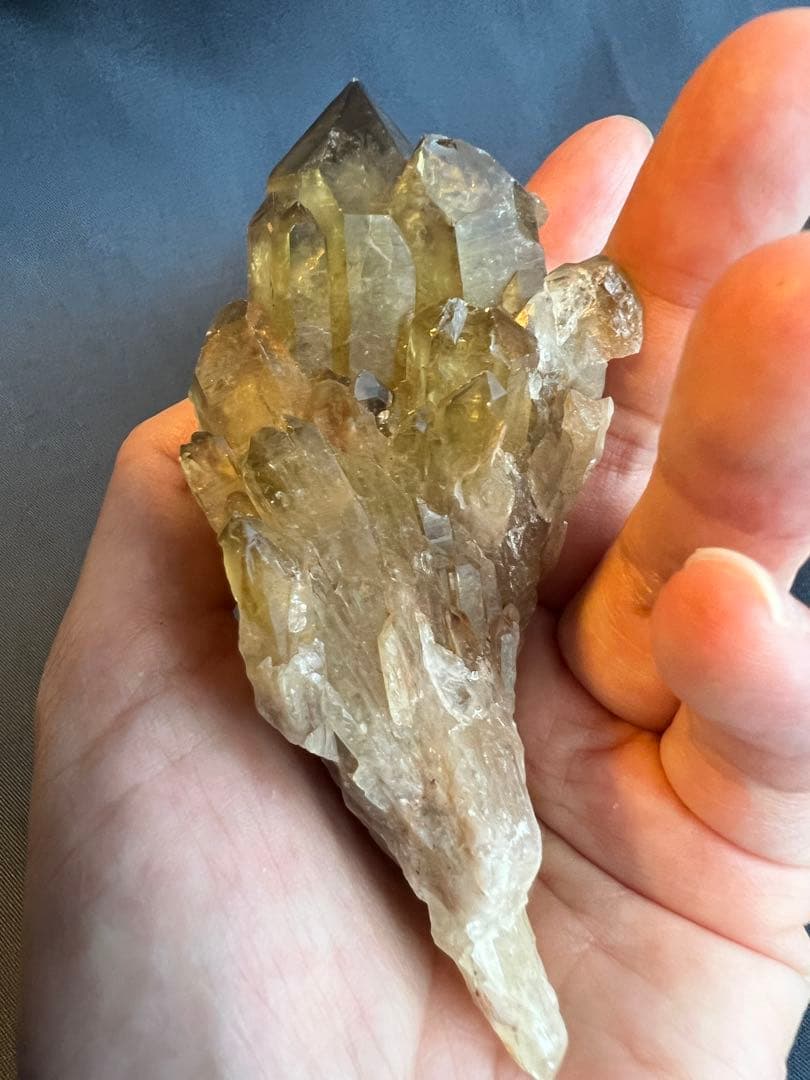 激レアコンゴ産天然シトリン、クンダリーニシトリン