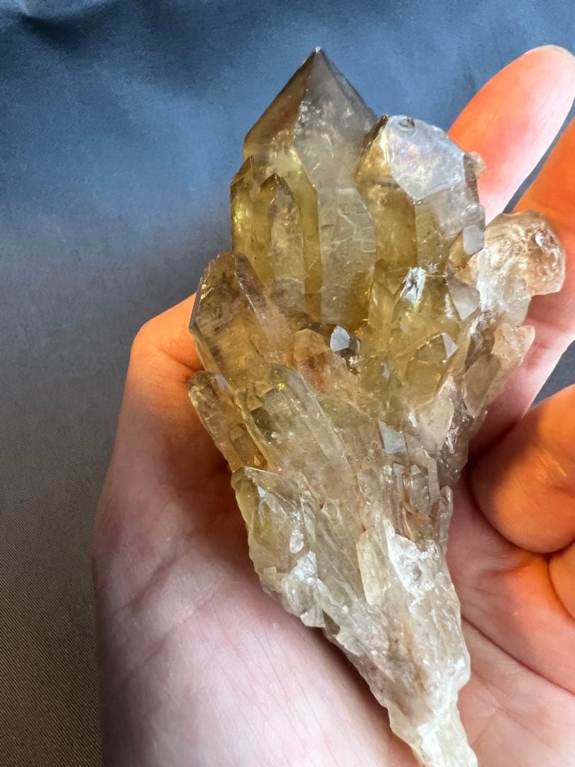 激レアコンゴ産天然シトリン、クンダリーニシトリン