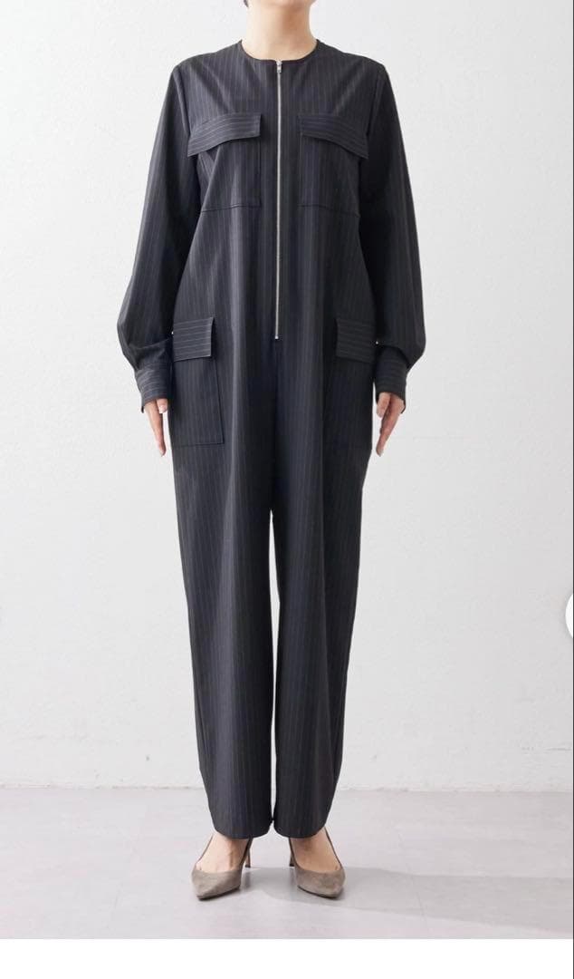 THE PAUSE ウィムガゼット ポケットジャンプスーツ　サロペット