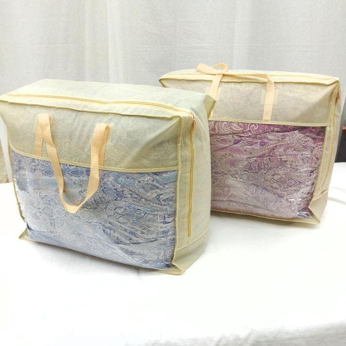 ２枚組　羽毛布団　シングルロング　1.3㎏　グースダウン93％　日本製