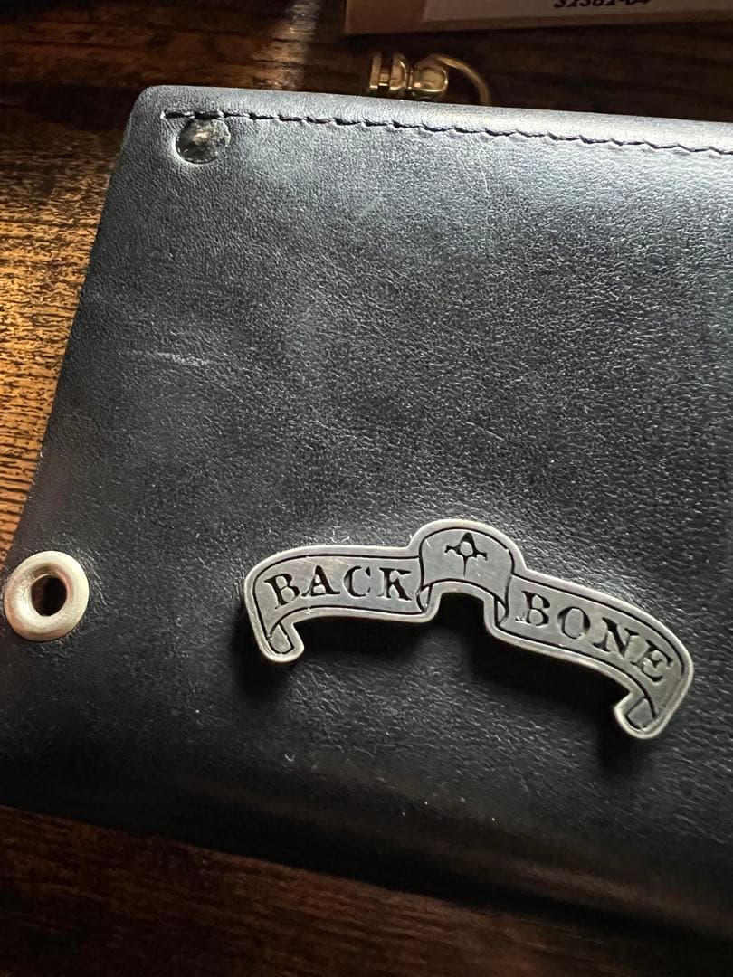 鉾 BACKBONE × HTC コラボ　レザーウォレット　財布