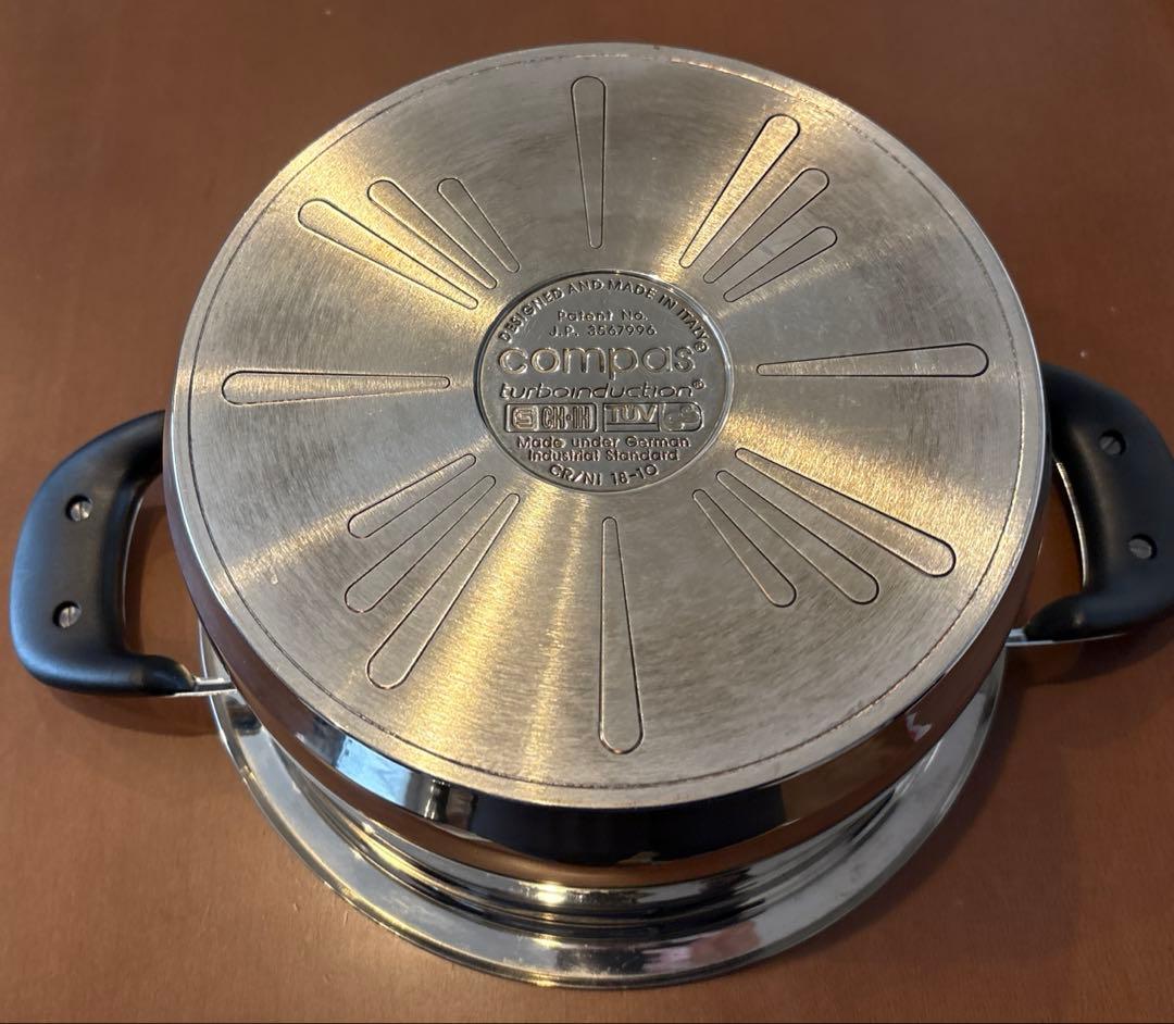 コンパス　クックウェア　24センチ　ディープパン