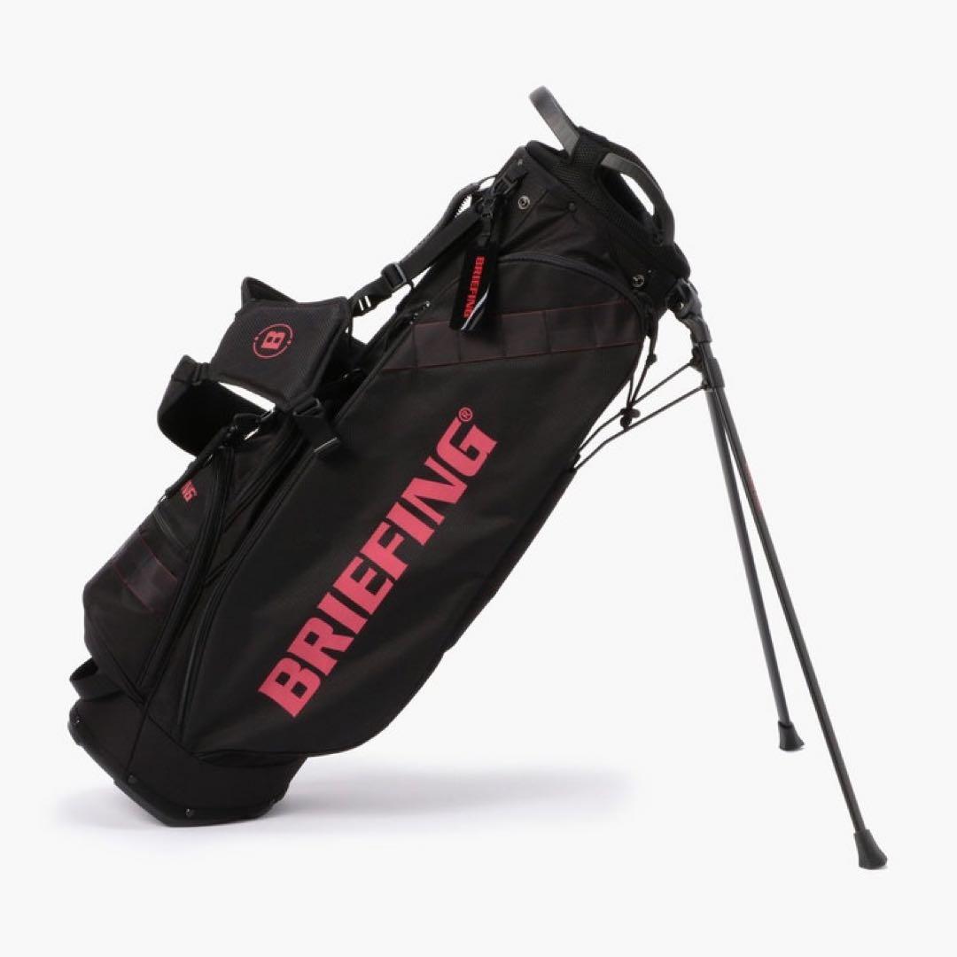 限定値下 BRIEFING スタンド式ゴルフバッグ ブラック CR-7