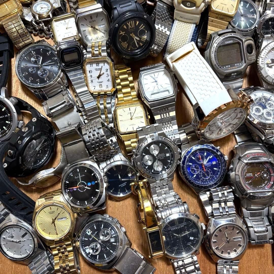①腕時計　まとめ売り　SEIKO CITIZEN CASIO等　ジャンク品　大量