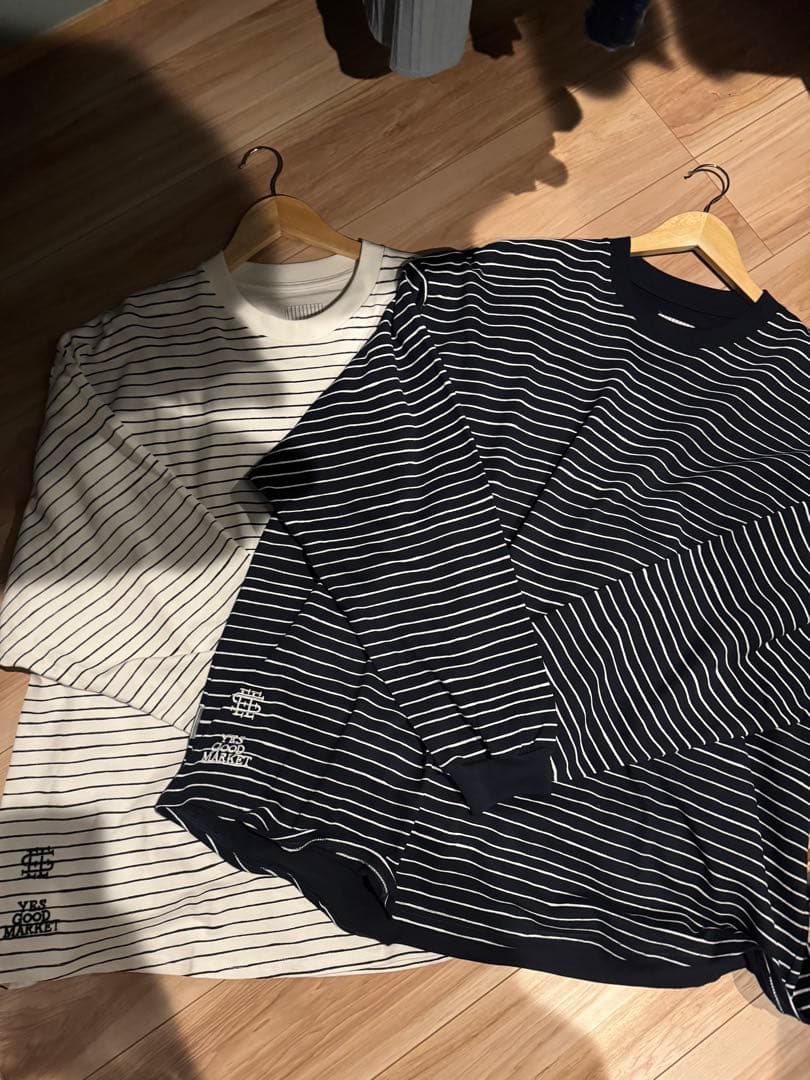 SEESEE s.f.c YGM ボーダー ロンT