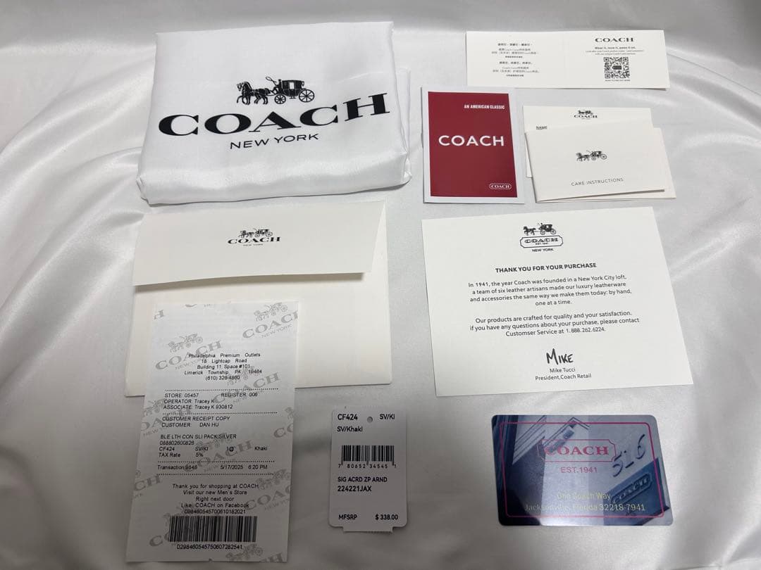 COACH チェリー柄 リュック