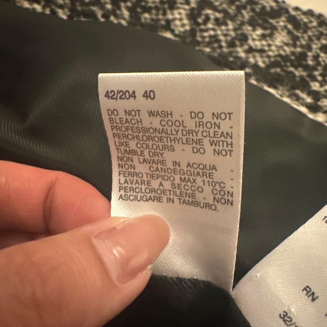 《美品》マックスマーラ　コート　アルパカ　モヘア　ツウィード　40