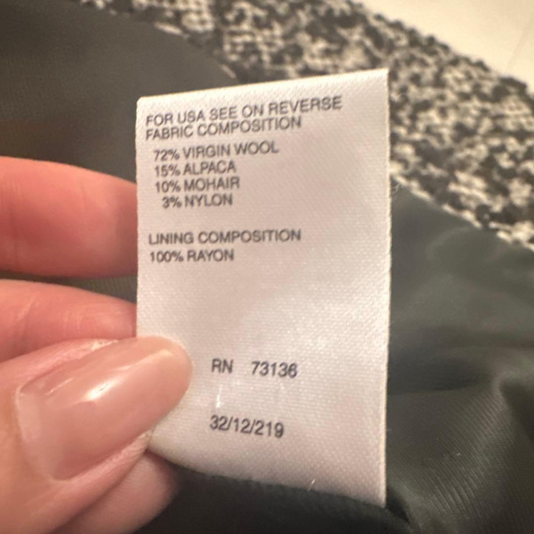 《美品》マックスマーラ　コート　アルパカ　モヘア　ツウィード　40