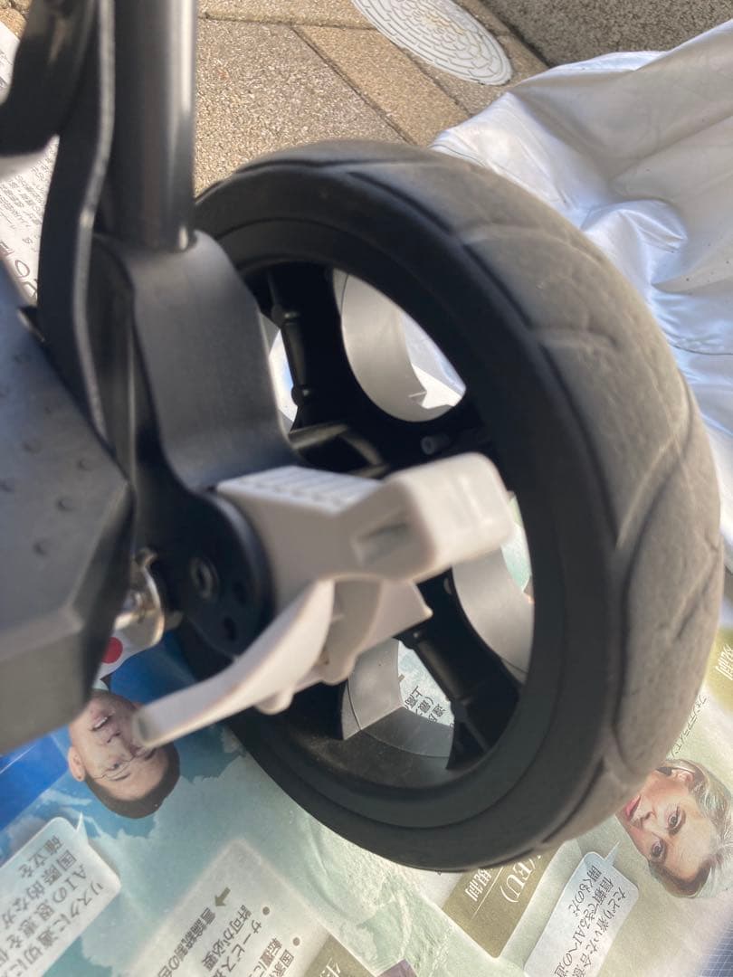 【値下げ中】ベビーカー 二人でゴー カトージ ネイビー 雨よけカバー付き