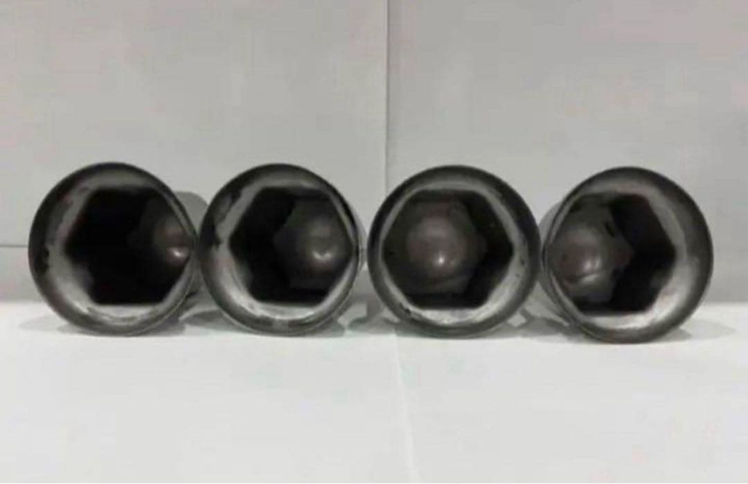 ナットキャップ専門★ステンレス鏡磨き★ISO規格33mm用各種★40個★予備付き