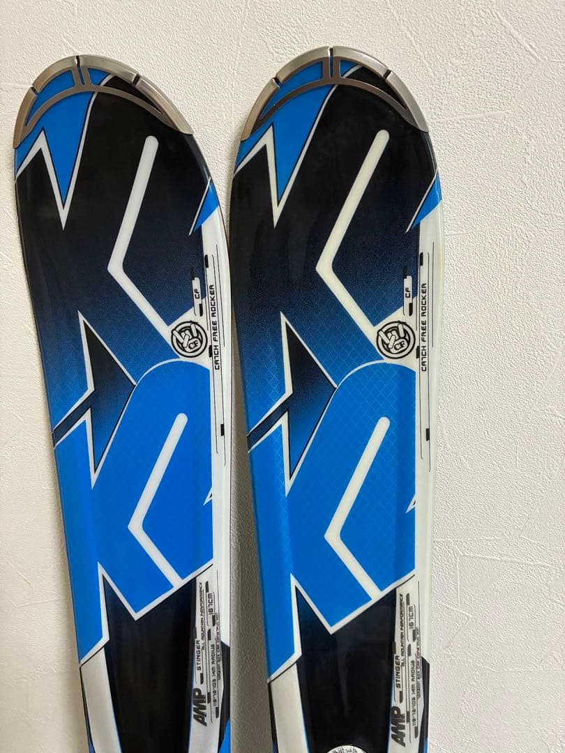 【未使用品】K2 AMP STINGER 167cm スキー板