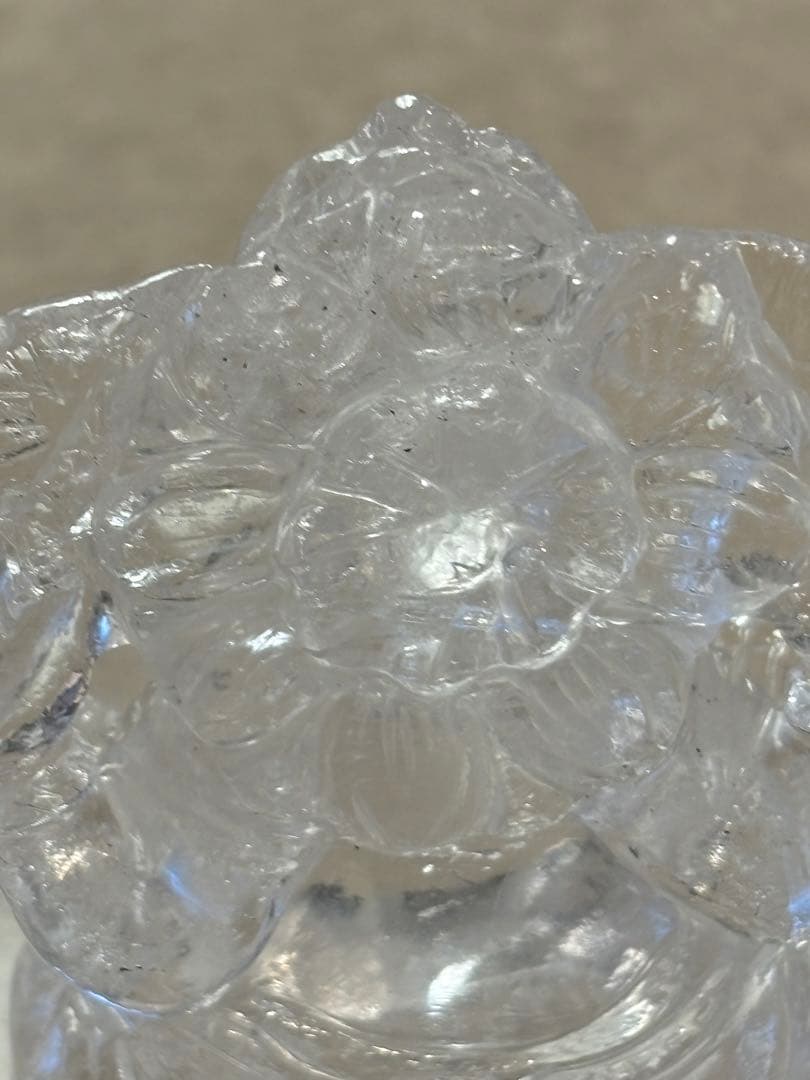 【高品質】　ヒマラヤ水晶　ガネーシャ