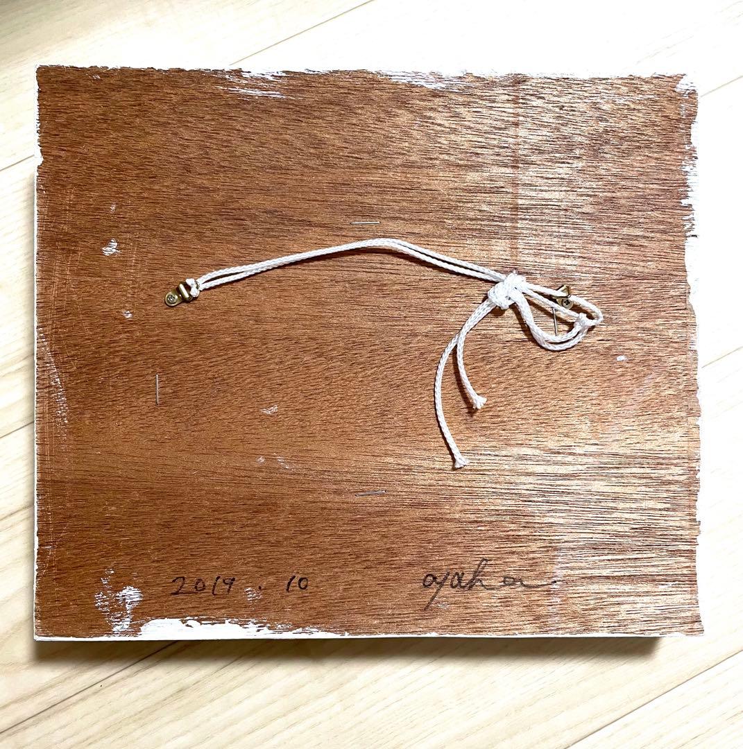 アート作品ハンドメイドArtwork relie レリーフ　少女インテリア