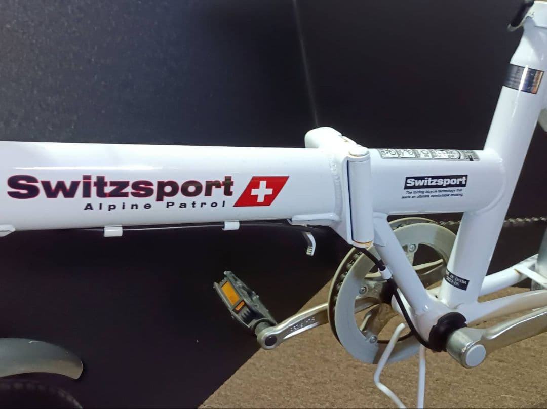 Switzsport 折りたたみ自転車 16インチ ホワイト 美品 2023年製