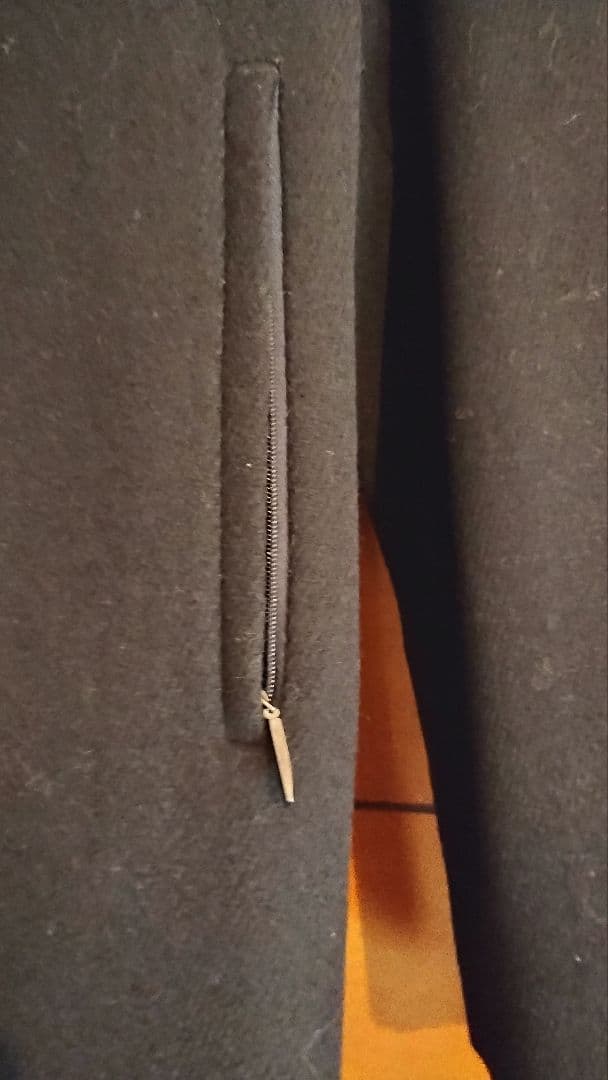 値下げ　Burberry 黒 ロングコート