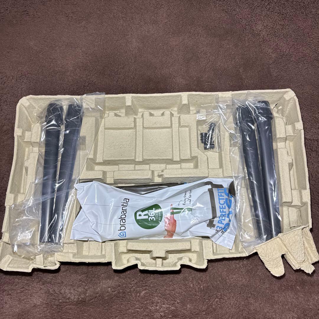 brabantia bo 36L ゴミ箱 お洒落 インテリア グレー 訳あり