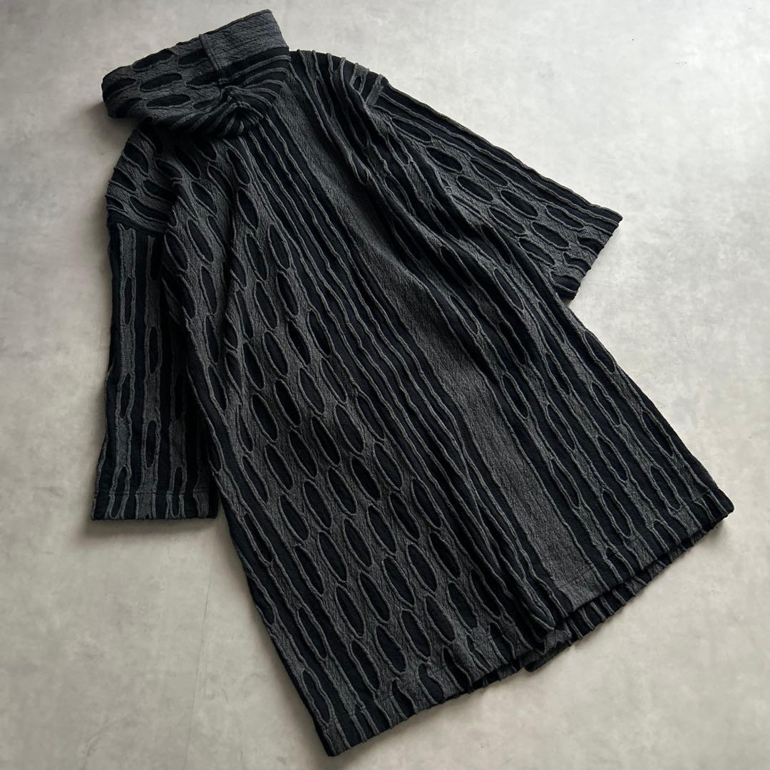 エイココンドウ　ウール　ロングコート　日本製