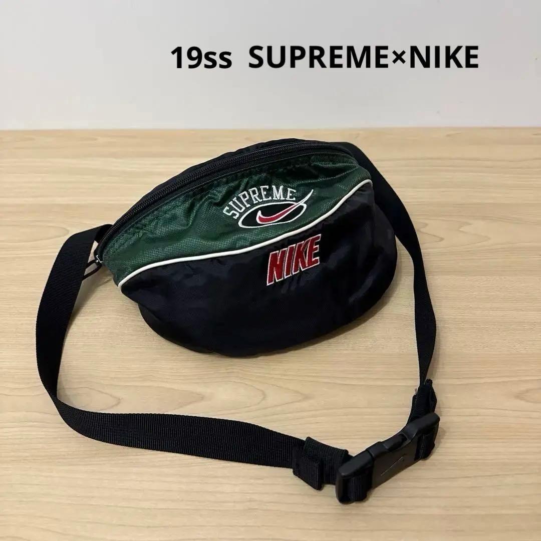 supreme×nike ボディーバッグ シュプリーム ナイキ グリーン