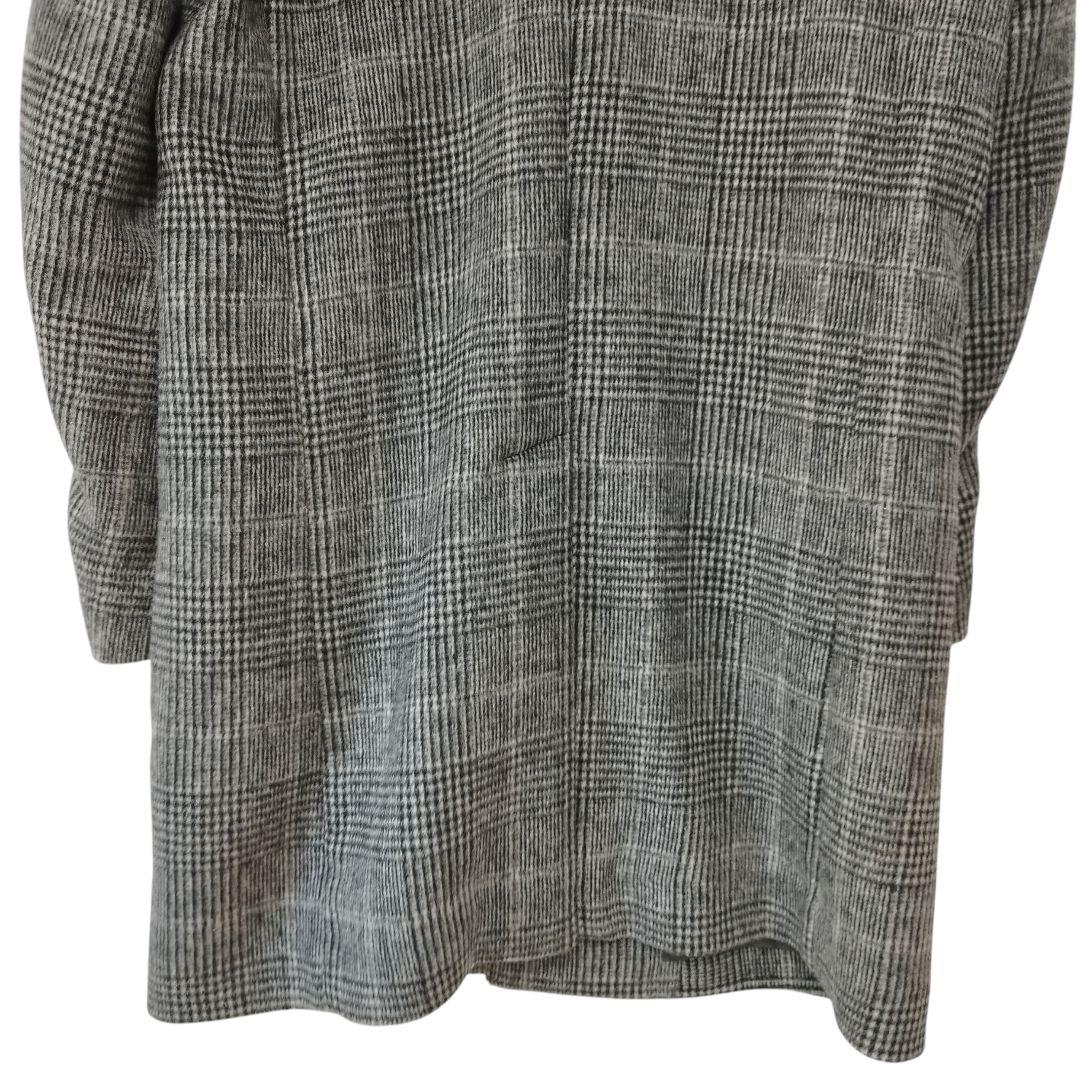 417 EDIFICE エディフィス チェスターコート グレンチェック カシミヤ