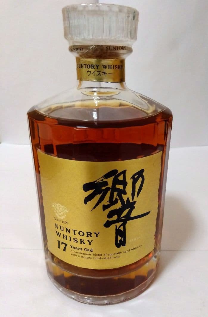 SUNTORY WHISKY サントリーウイスキー  響 17年 ゴールドラベル