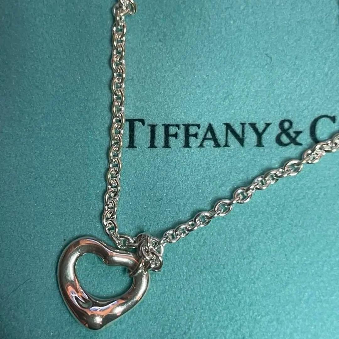 Tiffany & Co. ハート型シルバーブレスレット