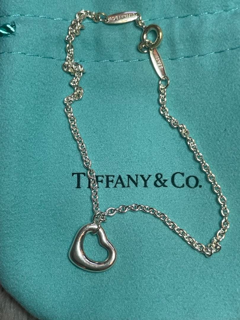 Tiffany & Co. ハート型シルバーブレスレット