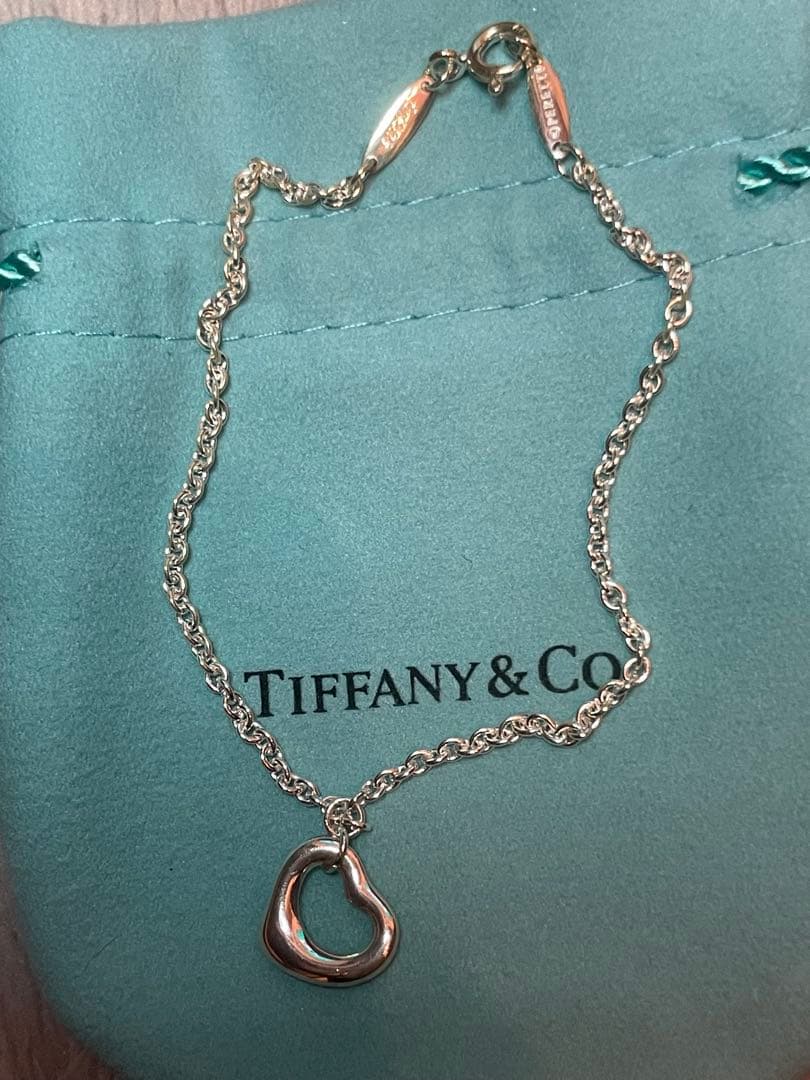 Tiffany & Co. ハート型シルバーブレスレット