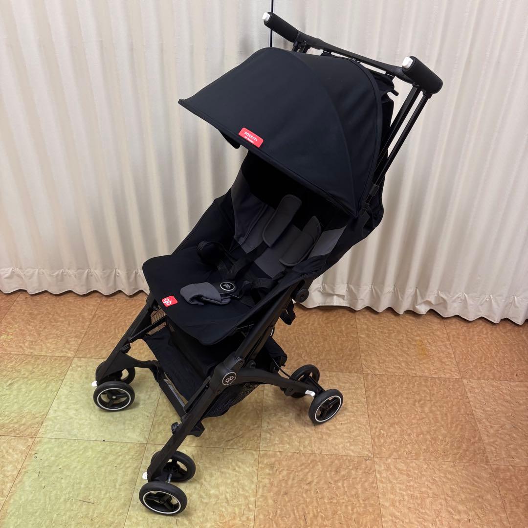 クリーニング済　☆美品☆　グッドベビー　ポキットプラス　サイベックス　折畳　黒