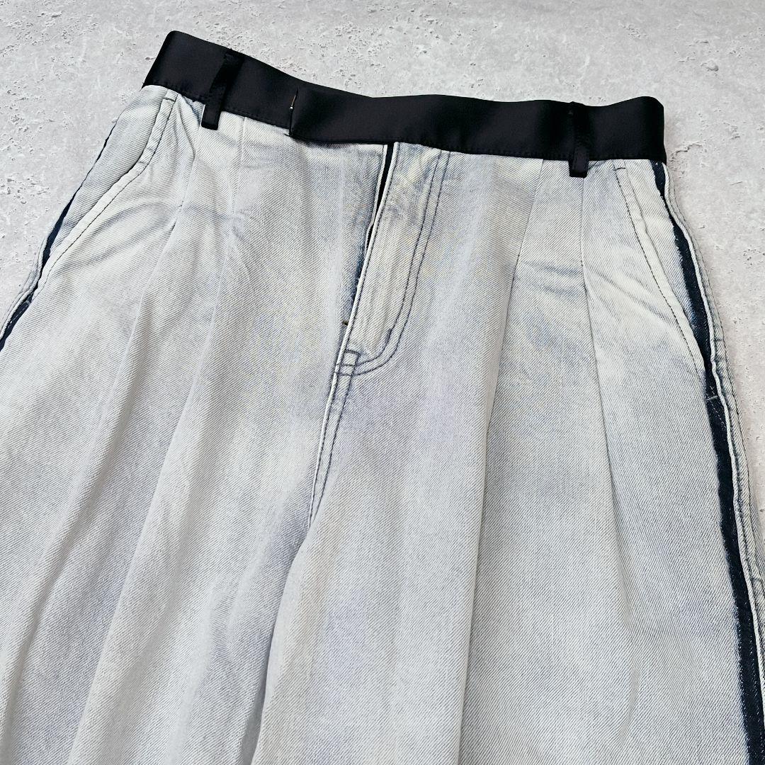 ADAM ET ROPE EMOELLE ドレスデニムパンツ 36