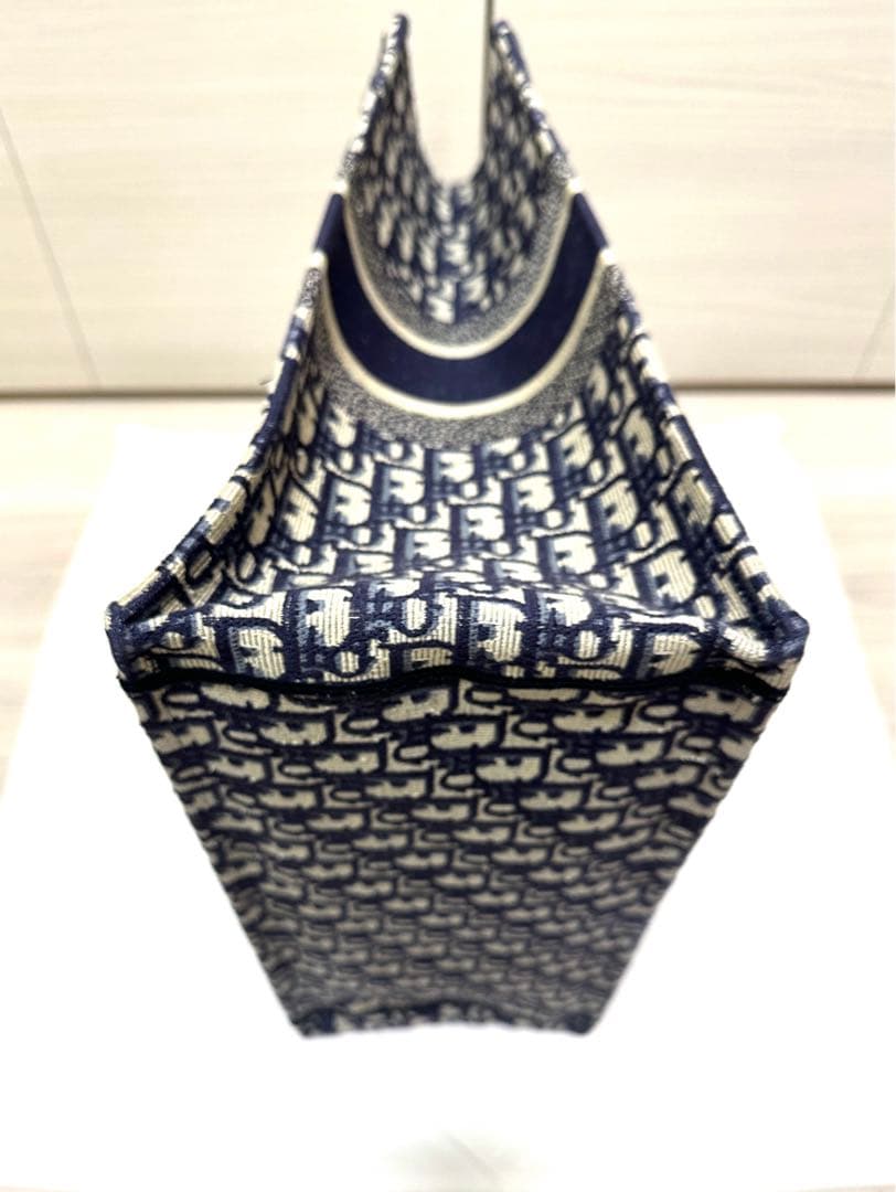 ChristianDior ディオール　バッグ　ブックトート　ラージ　オブリーク
