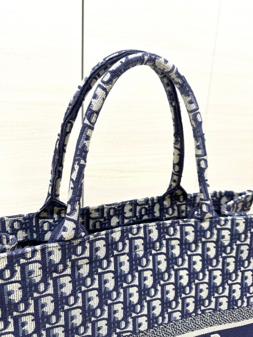 ChristianDior ディオール　バッグ　ブックトート　ラージ　オブリーク
