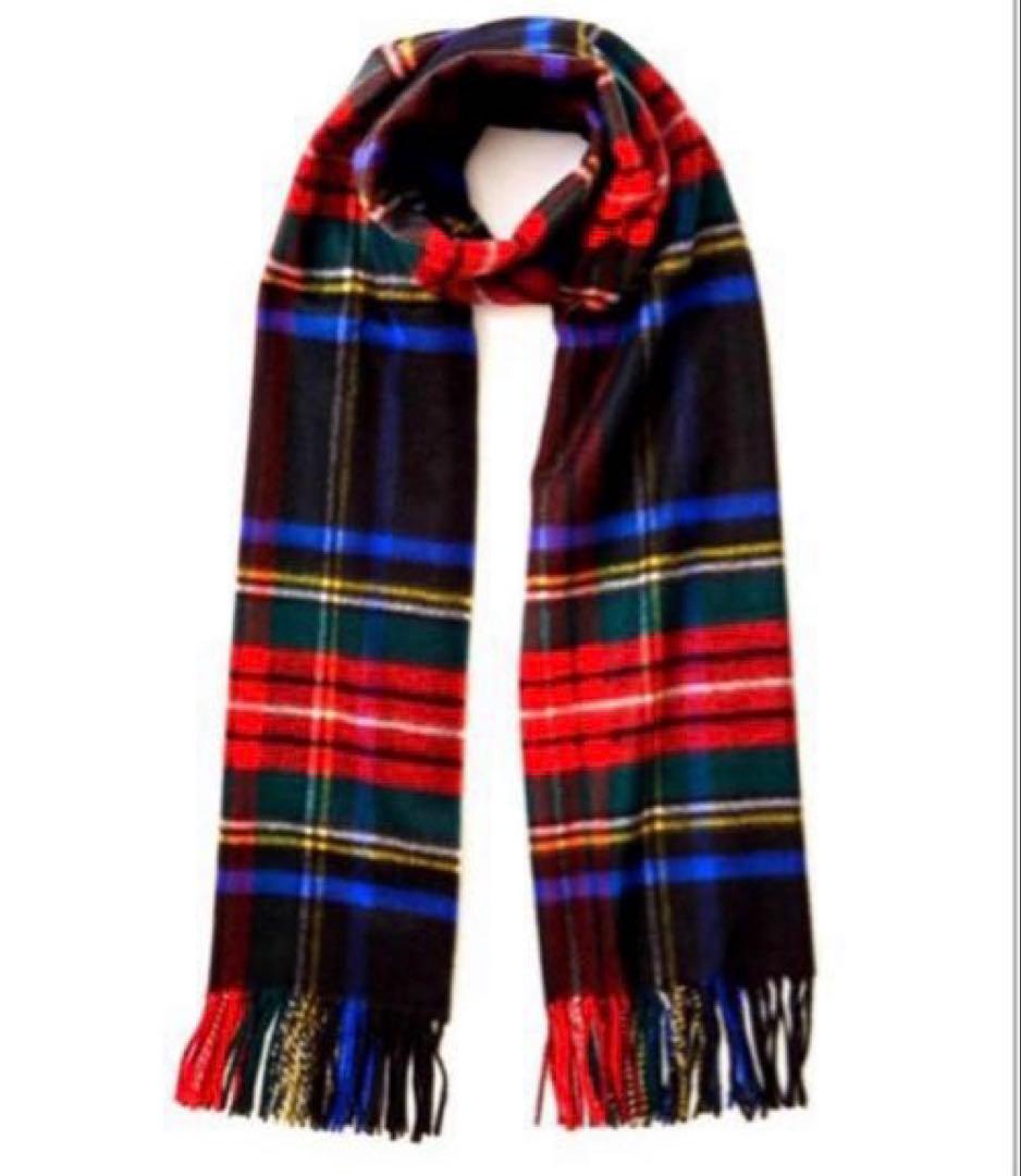 ♥️ジョンストンズ♥️ Johnstons of Elgin 大判ストール マフラー