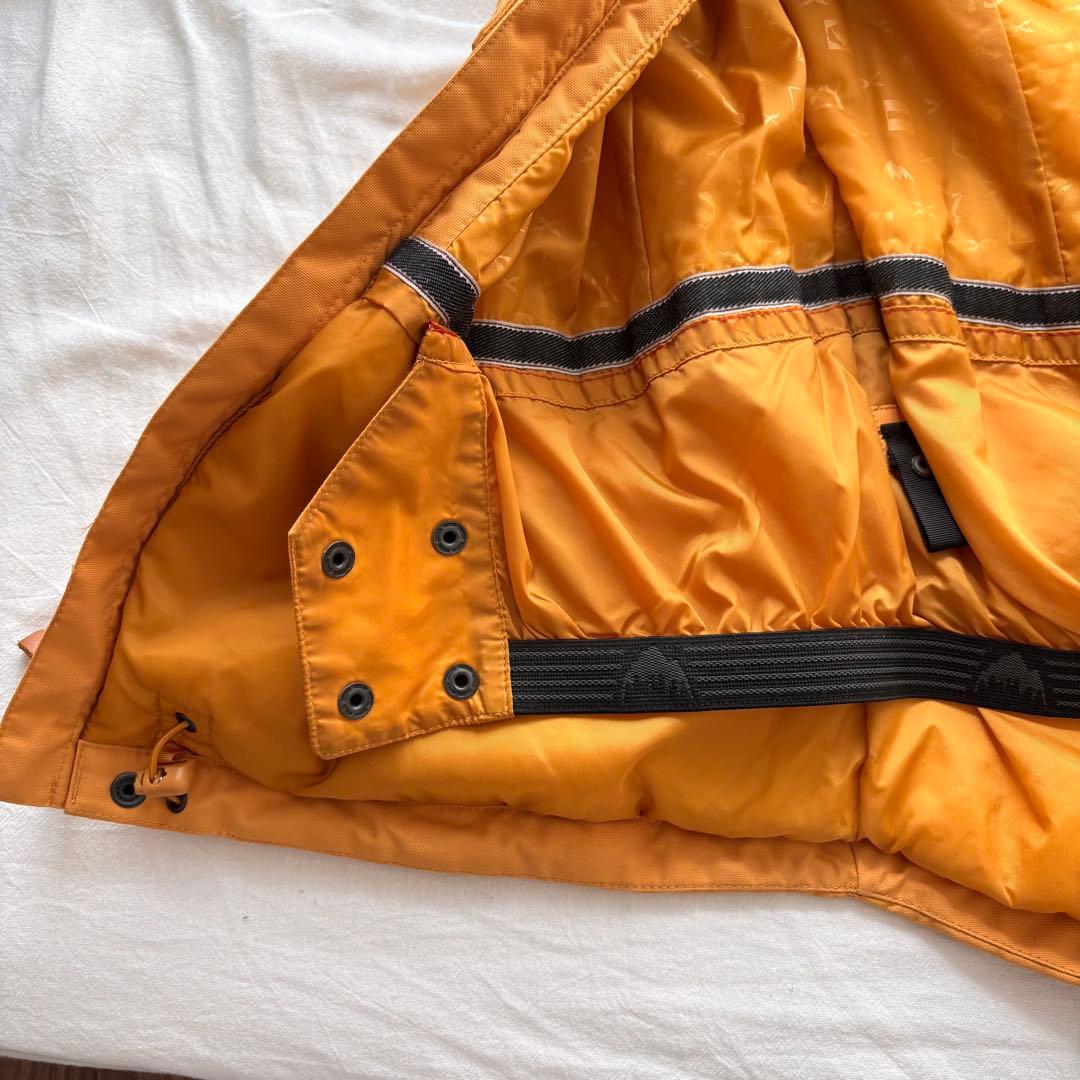 BURTON スノーボードジャケット オレンジ/ネイビー