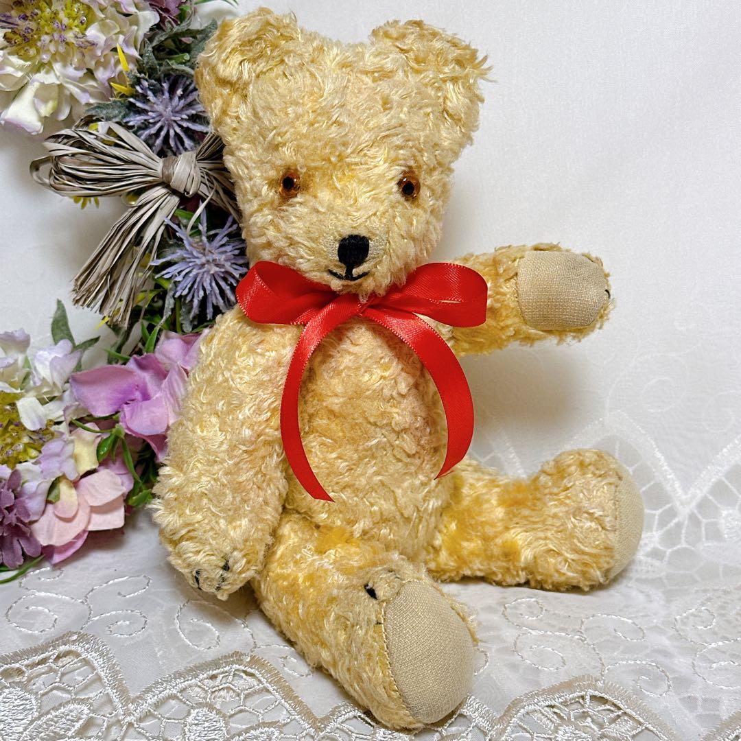 1940's❤️小さな愛されテディベア❤️ イギリスアンティークベア