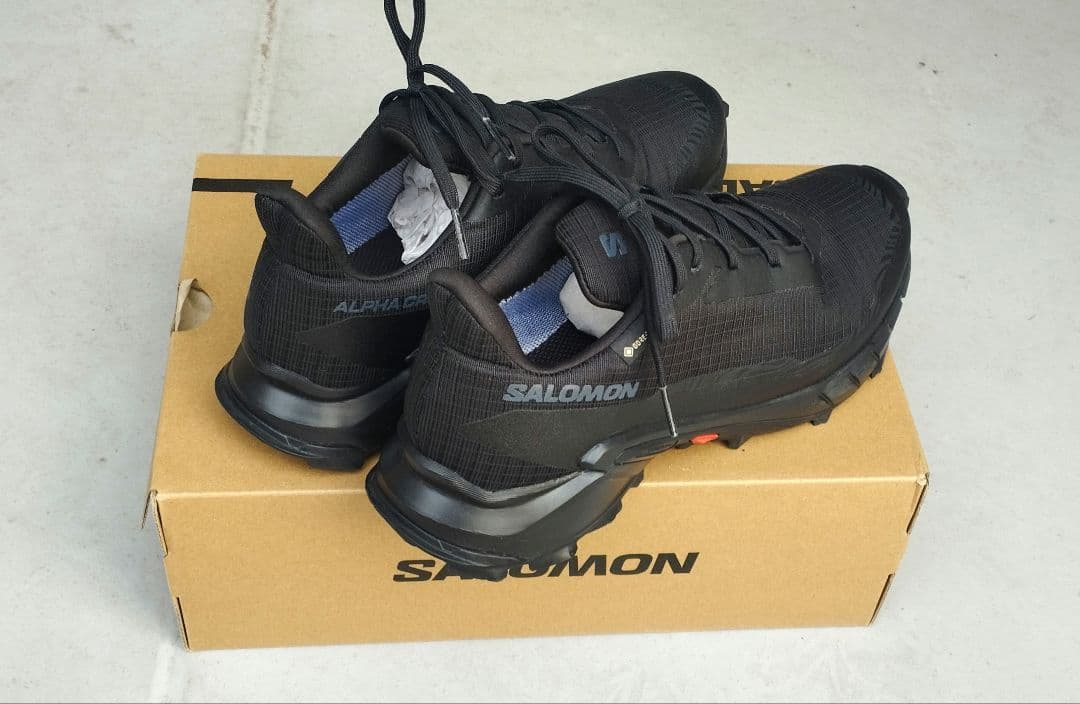 【SALOMON】ALPHACROSS 5 GTX　試着のみ美品　27cm