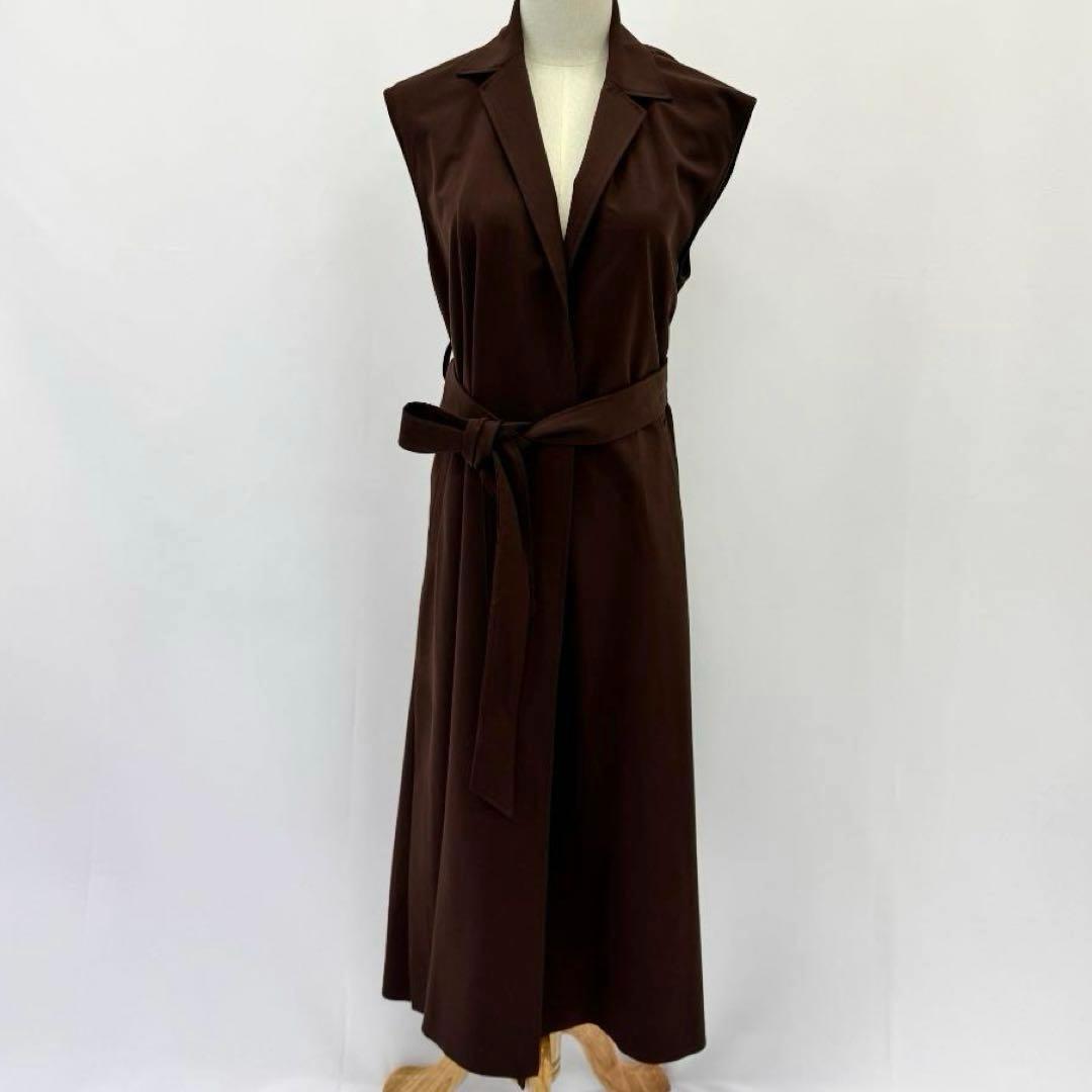 【美品】シビラ　Sybilla　3WAYジレトレンチコート　M　ブラウン