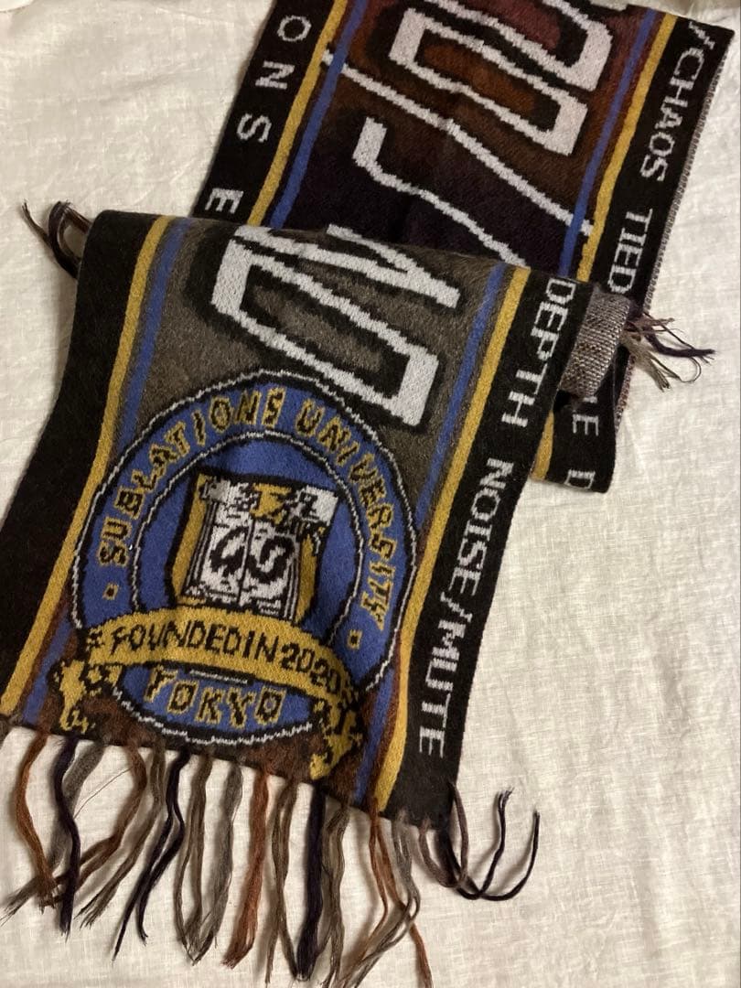 SUBLATIONS マフラー　大判