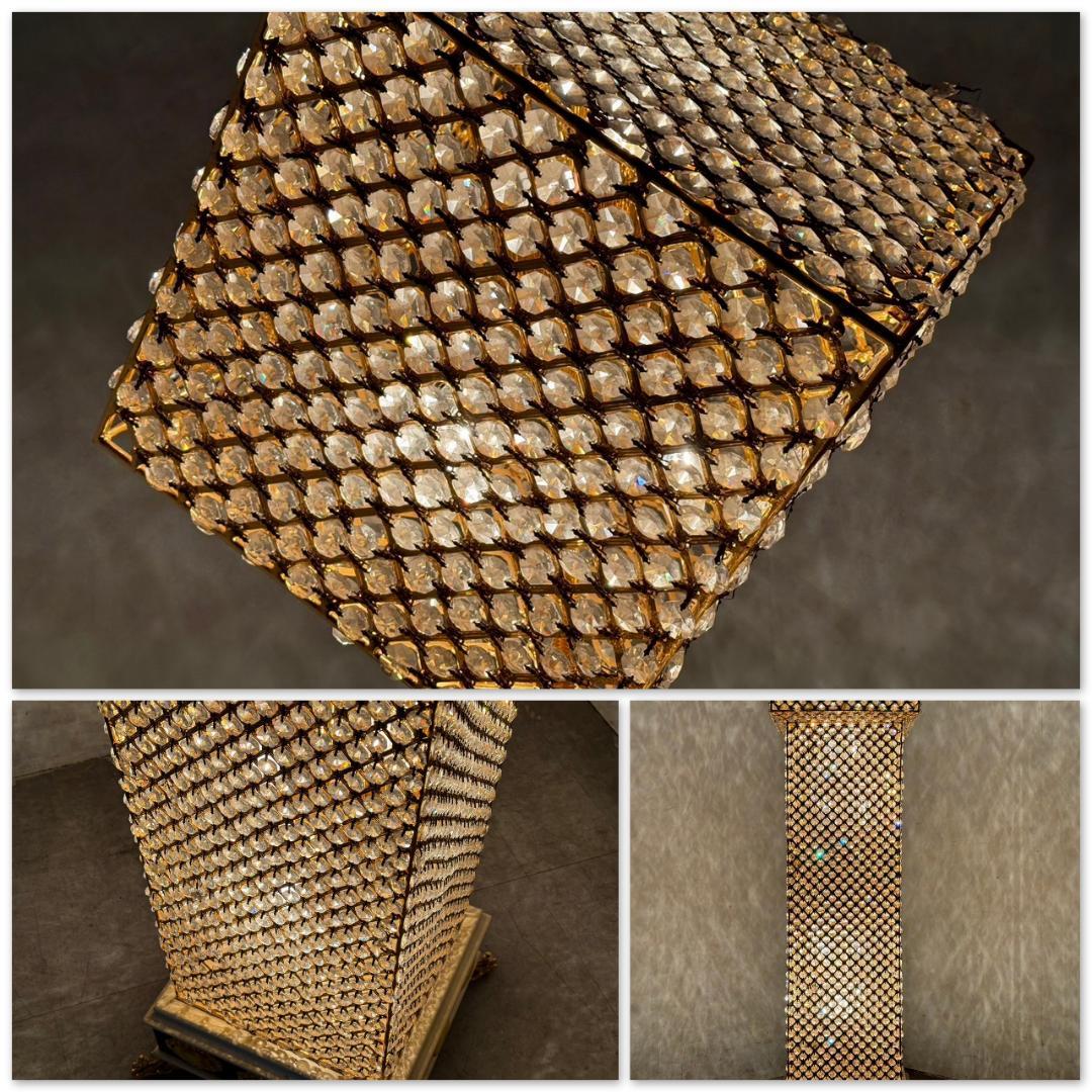 T721☆スタンドライト　フロアライト　フロアスタンド照明　エレガント　最高級